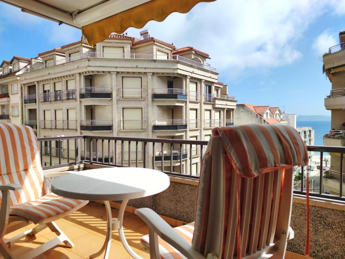 Ferienwohnung Desconectaengalicia Gaviota, 50M Playa Silgar Sanxenxo Exterior foto